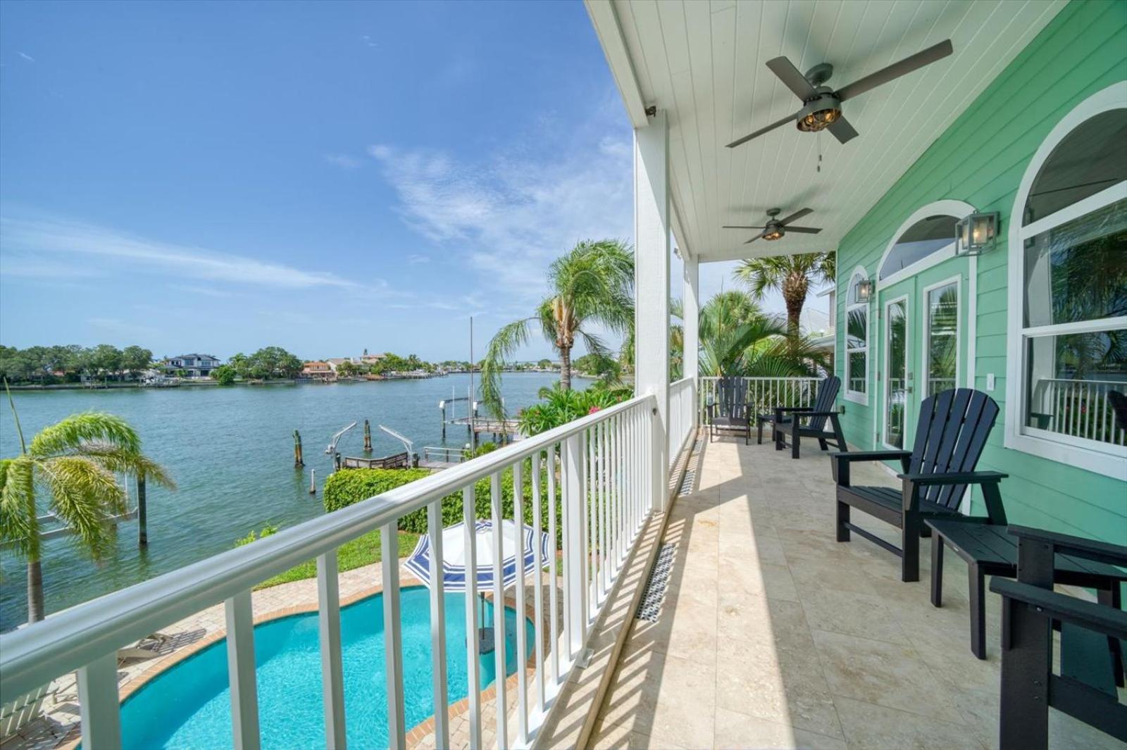 Waterfront Luxury W/ Heated Salt Pool & Golf Cart Villa Clearwater Beach Exterior photo